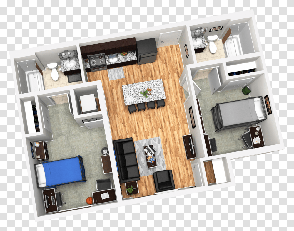 Marshall Minneapolis Apartments, Floor Plan, Diagram, Plot Transparent Png