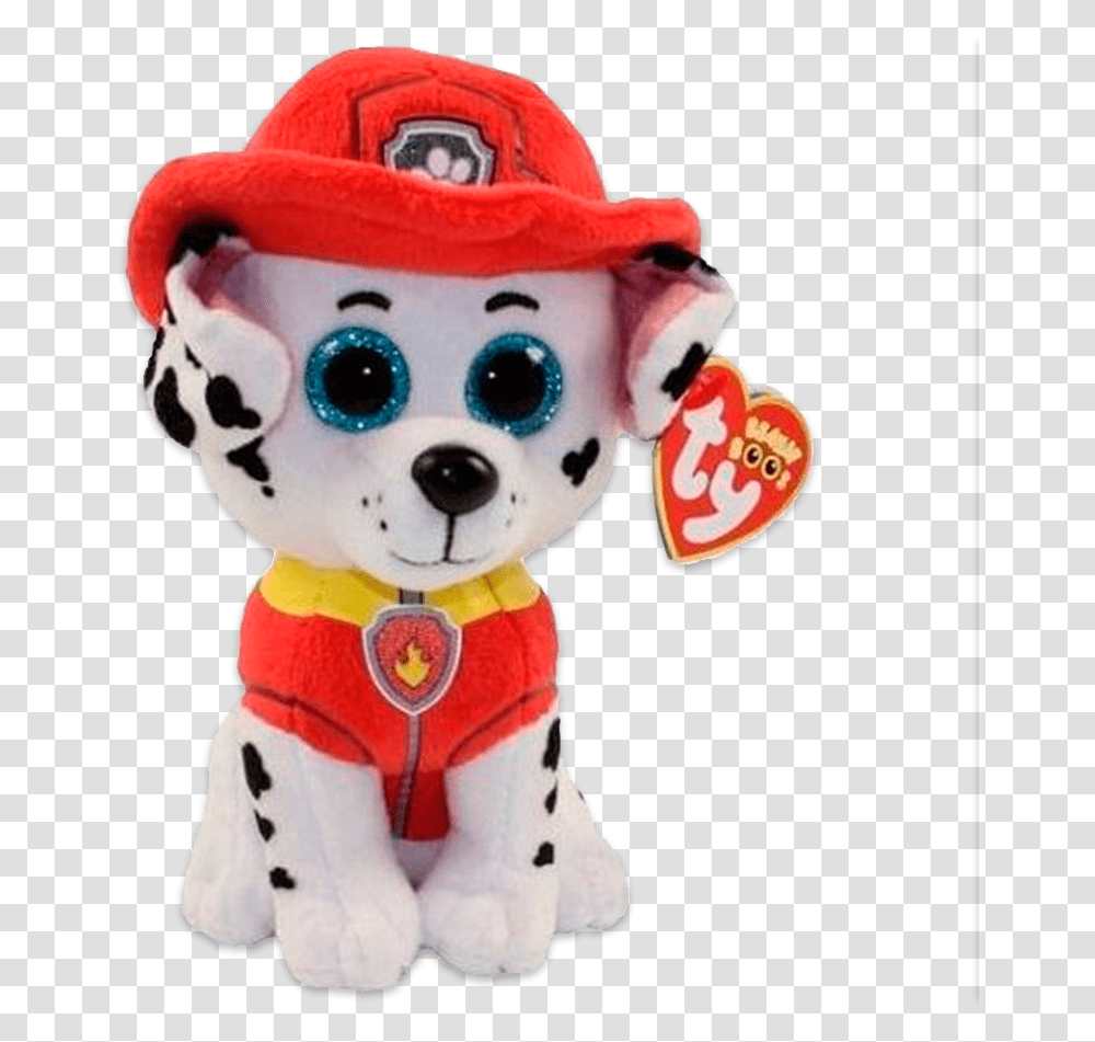 Marshall Paw Patrol Beanie Baby, Plush, Toy, Figurine, Mascot Transparent Png