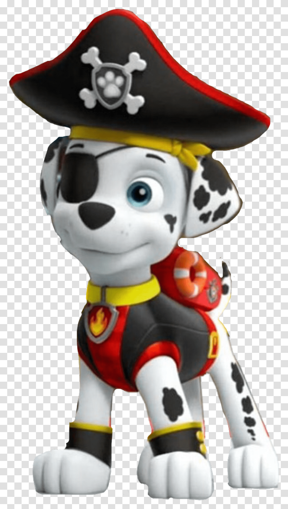 Marshall Pawpatrol Pawpatrolmarshall Piratedog Paw Patrol Marshall Pirate, Toy, Figurine, Mascot, Super Mario Transparent Png