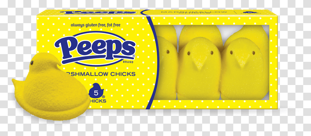 Marshmallow Creme Peeps Cotton Candy Peeps Marshmallow Chicks, Bird, Animal Transparent Png