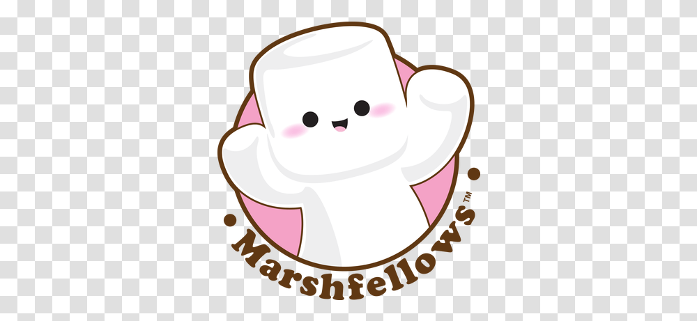 Marshmallow Logos Smiling Marshmallow, Birthday Cake, Food, Sweets, Confectionery Transparent Png