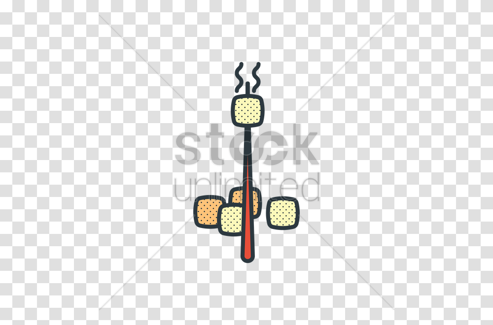 Marshmallow On A Stick Vector Image, Light, Bow, Clock Tower, Building Transparent Png
