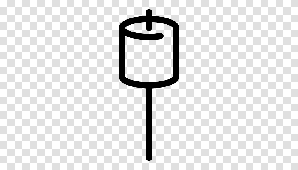 Marshmallow With Stick, Lamp, Glass, Cylinder, Adapter Transparent Png