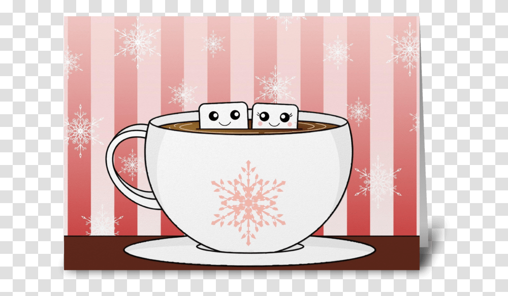 Marshmallows Greeting Card Snezhinki Psd, Coffee Cup, Pottery, Porcelain Transparent Png