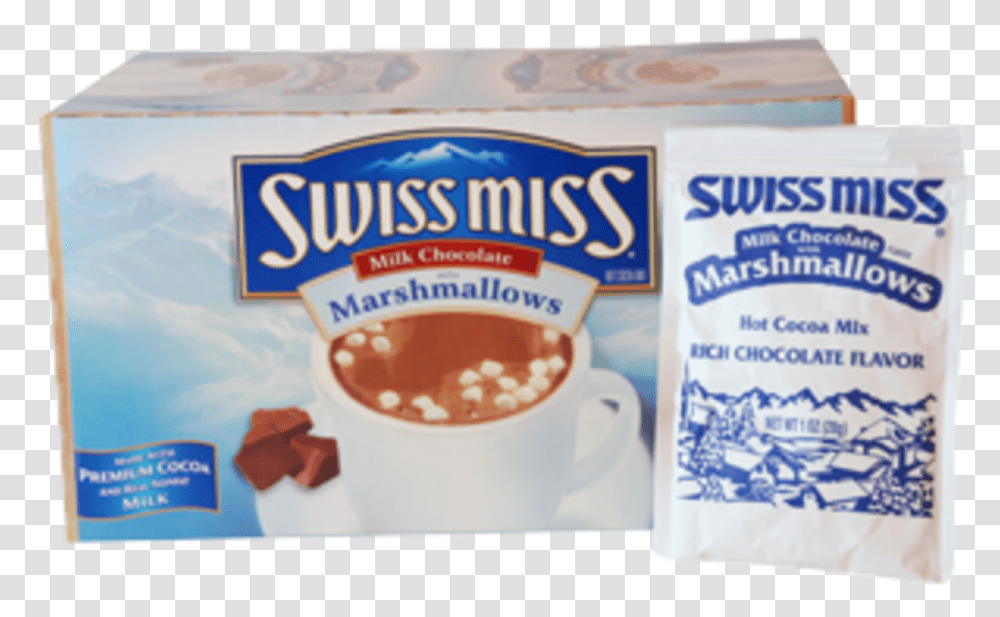 Marshmallows Swiss Miss Hot Chocolate With Marshmallows, Dessert, Food, Cup, Cream Transparent Png