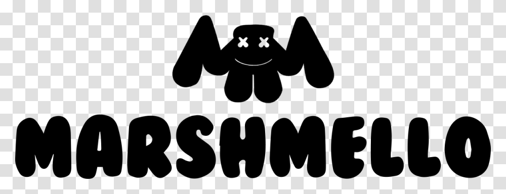 Marshmello Black Logo, Gray, World Of Warcraft Transparent Png