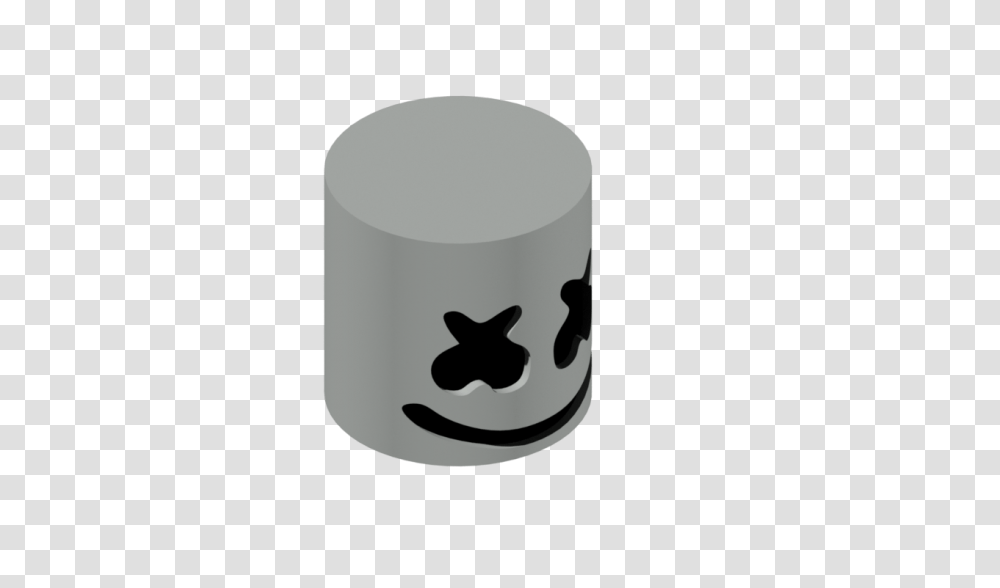 Marshmello Dj Mask, Cylinder, Cat, Pet, Mammal Transparent Png