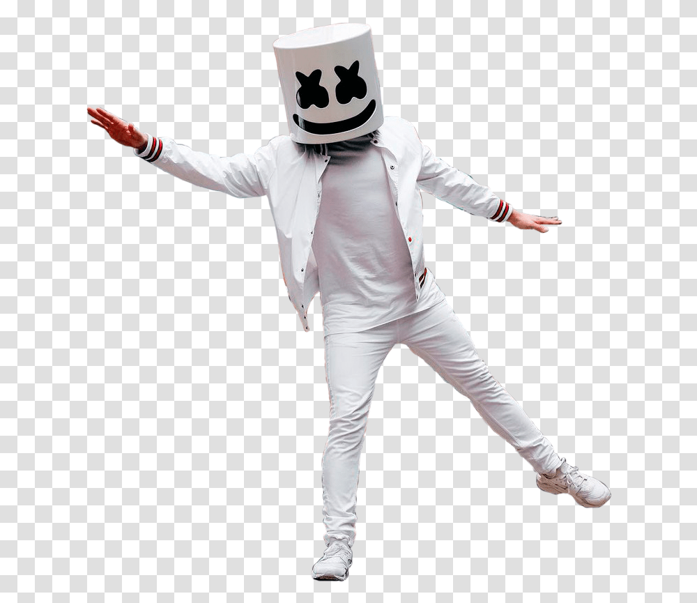 Marshmello Marshmellomusic Music Umf Ultramusicfestival Costume Hat, Person, Human, Astronaut, Performer Transparent Png