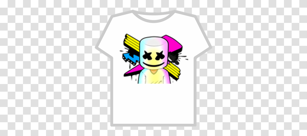 Marshmello T Shirt Roblox Marshmello, Clothing, Number, Symbol, Text Transparent Png