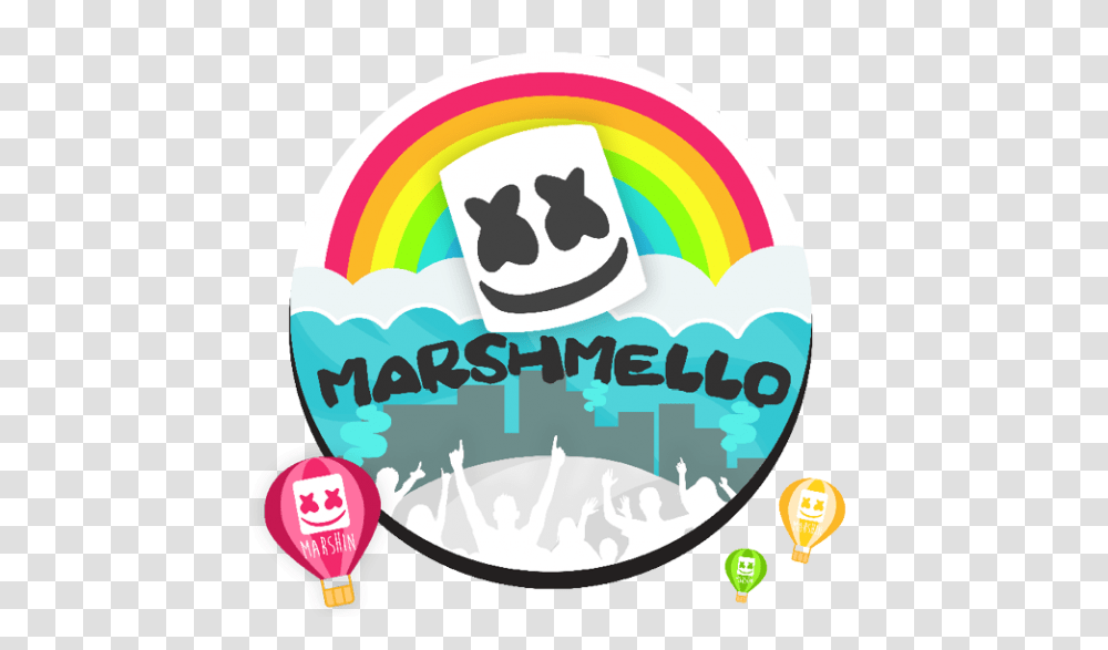 Marshmello Tour, Label, Sticker Transparent Png
