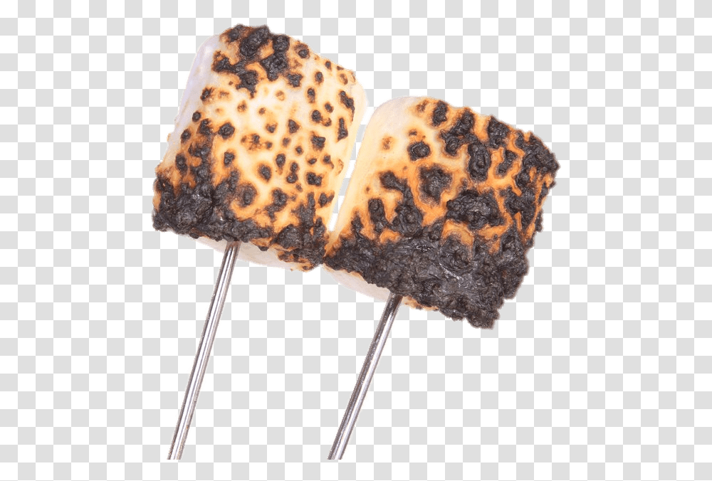 Marshmellow Roasted Marshmallow On Stick, Fungus, Food, Sweets, Confectionery Transparent Png