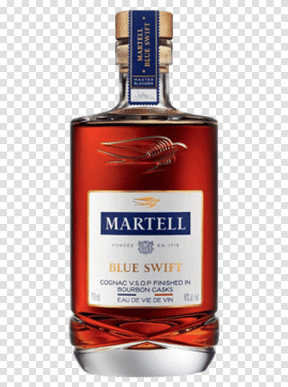 Martell Cognac Blue Swift Vsop 750ml Martell Blue Swift Cognac, Beverage, Alcohol, Gas Pump, Machine Transparent Png