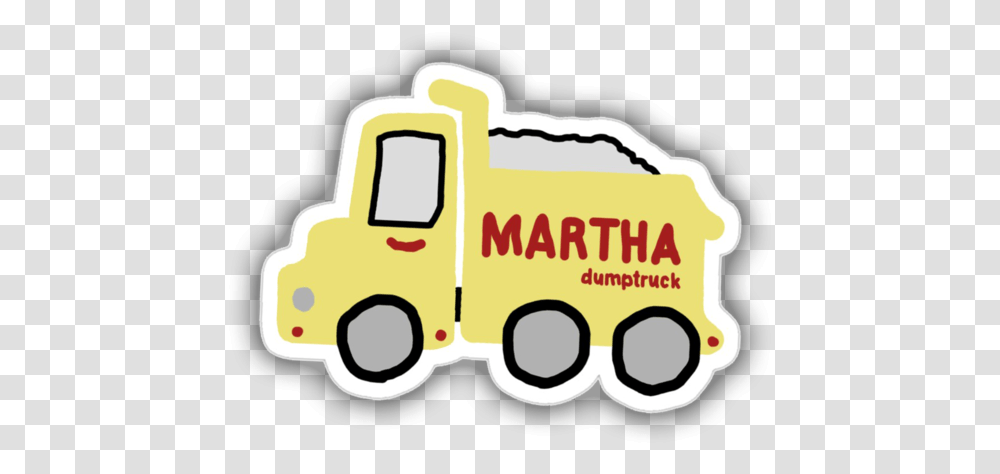 Martha Dumptruck In The Flesh, Transportation, Vehicle, Moving Van, Tow Truck Transparent Png