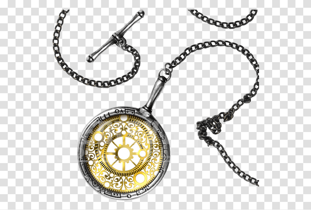 Martial Arts Chain Weapons Clipart Monoculo Steampunk, Compass, Locket, Pendant, Jewelry Transparent Png