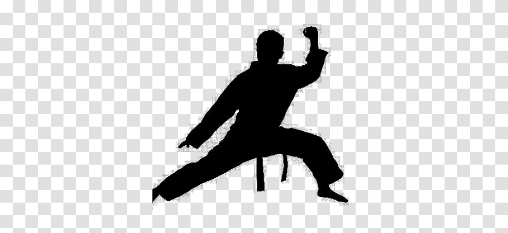 Martial Arts Clipart Self Defence, Person, Sport, Silhouette, Tai Chi Transparent Png