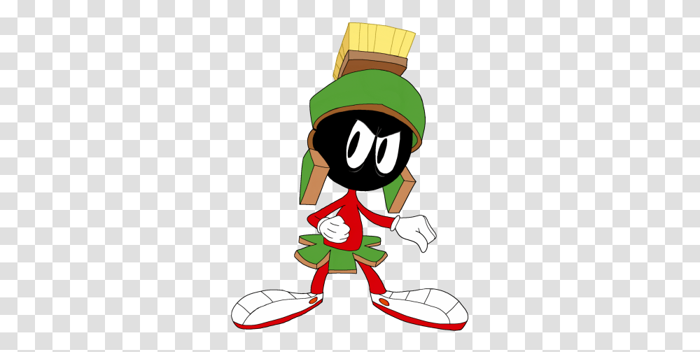 Martian And Vectors For Free New Looney Tunes Marvin The Martian, Elf, Tree, Plant, Ornament Transparent Png