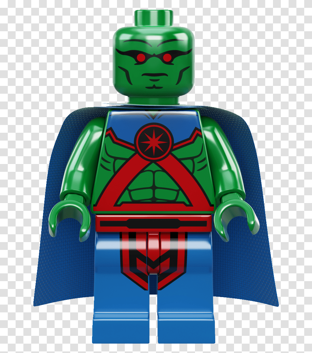 Martian Manhunter Girl Lego, Toy, Robot Transparent Png