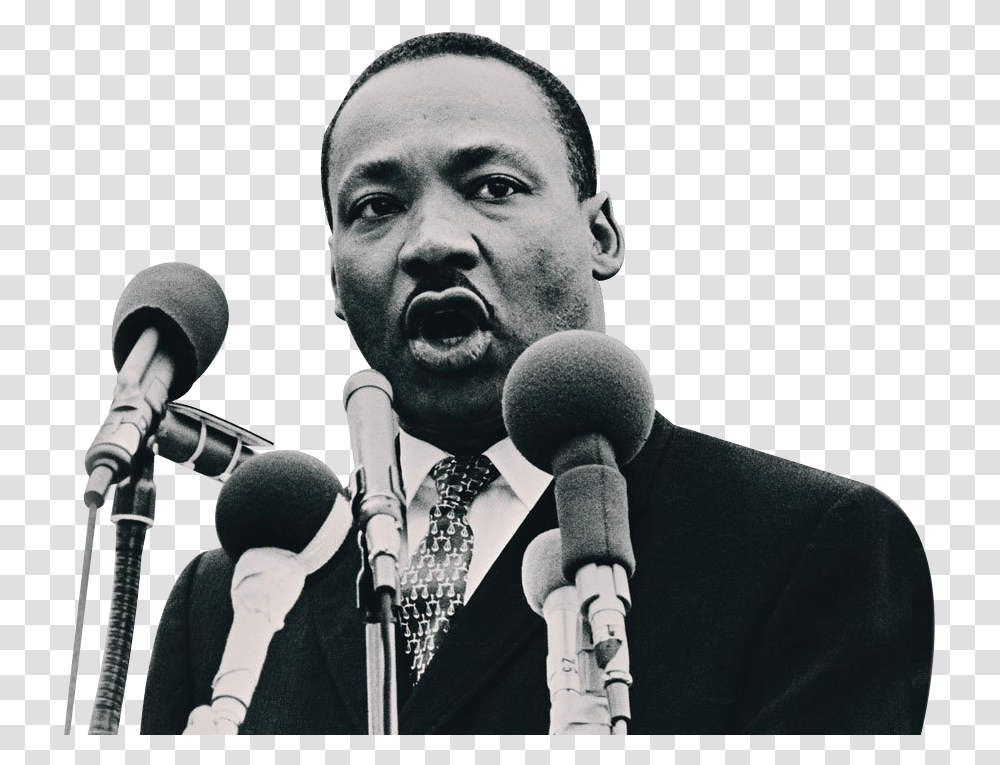 Martin Luther King Free Image Martin Luther King, Person, Human, Microphone, Electrical Device Transparent Png