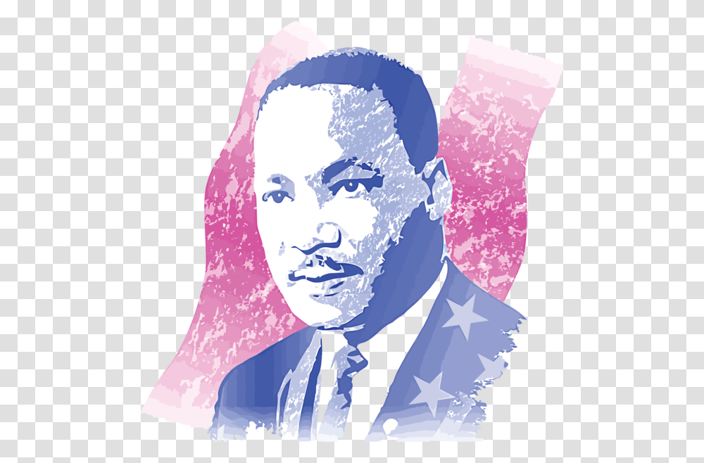 Martin Luther King Jr Illustration, Poster, Advertisement, Person Transparent Png