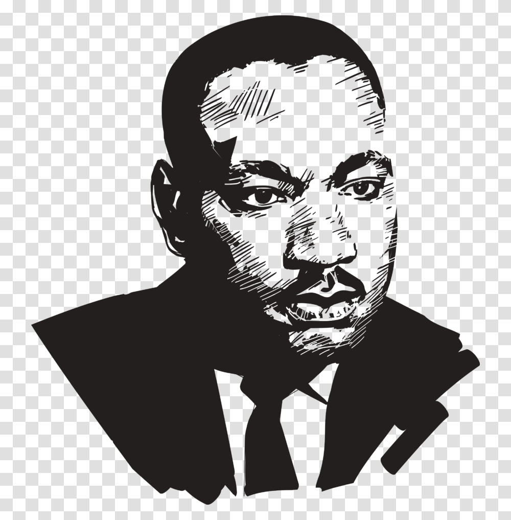 Martin Luther King Jr Martin Luther King Jr Illustration, Face, Person, Human, Head Transparent Png