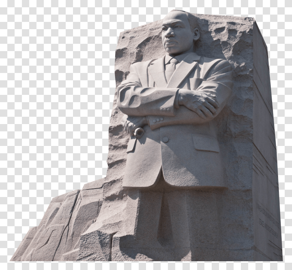 Martin Luther King Jr Martin Luther King Jr. Memorial, Monument, Sculpture, Archaeology, Person Transparent Png