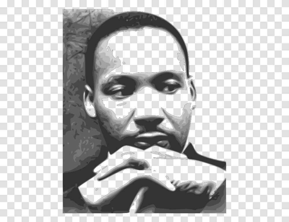 Martin Luther King Jr Small, Face, Person, Human, Head Transparent Png
