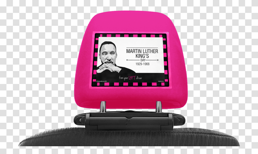 Martin Luther King Lyft Insert, Cushion, Person, Monitor, Screen Transparent Png