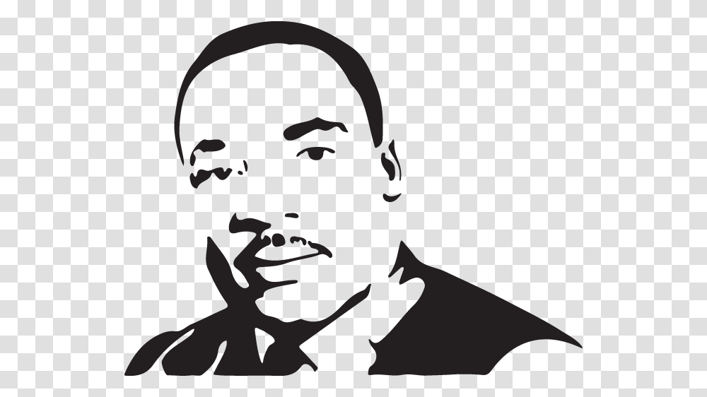 Martin Luther KingData Zoom Cdn Illustration, Face, Person, Human, Stencil Transparent Png