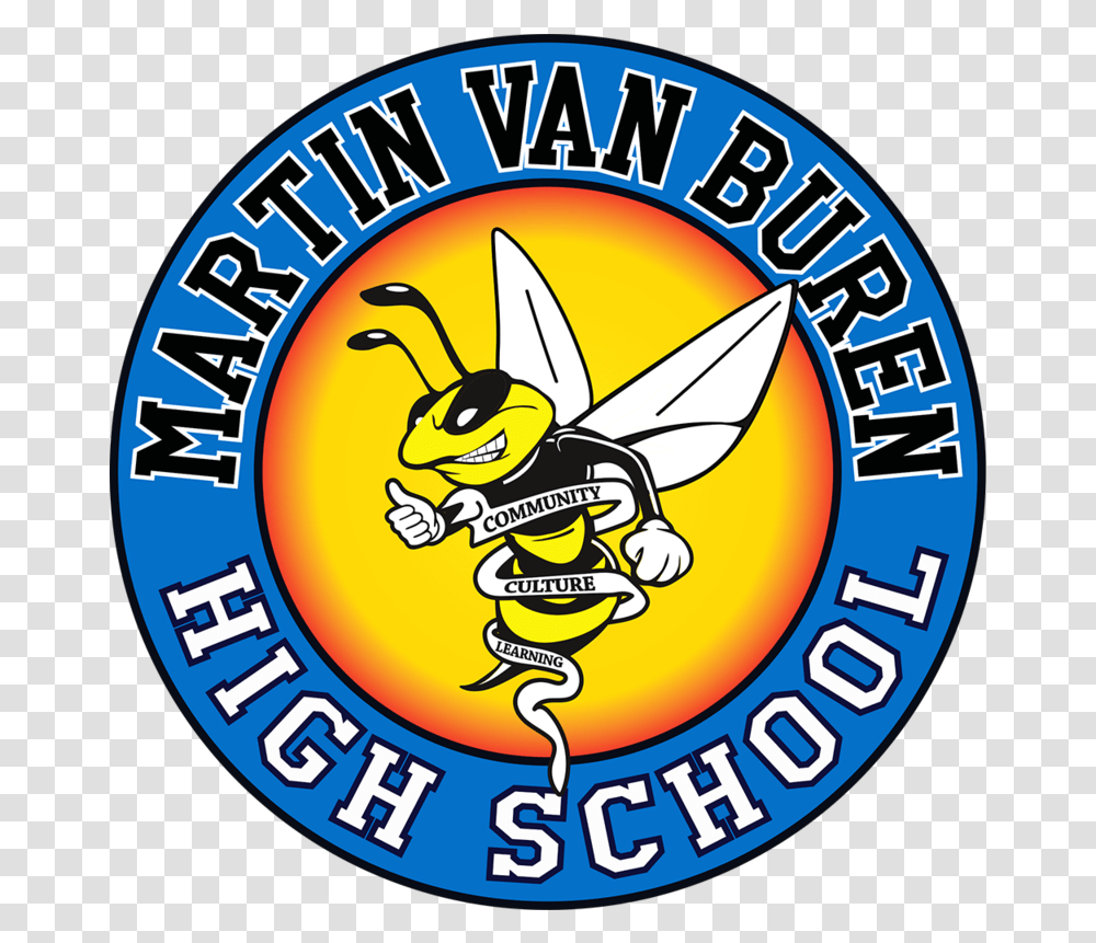 Martin Van Buren High School Language, Logo, Symbol, Trademark, Text Transparent Png