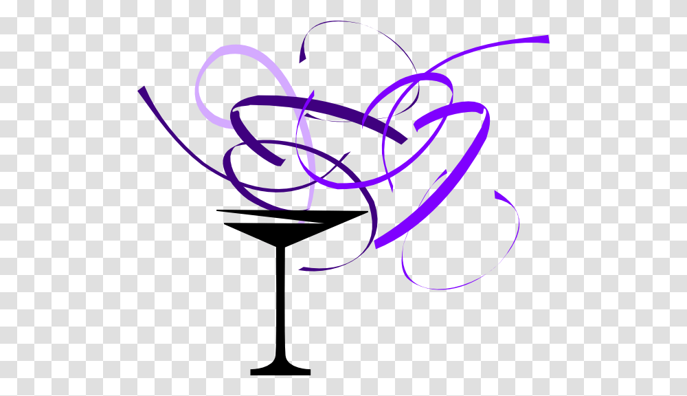 Martini Clipart Purple Cocktail, Glass, Bow, Handwriting Transparent Png