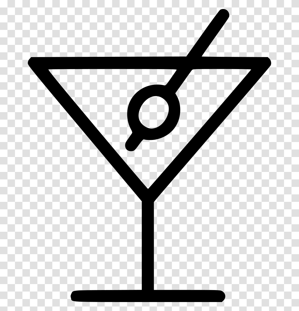 Martini Cocktail Drink Cocktail Glass Icon, Triangle, Label, Scissors Transparent Png