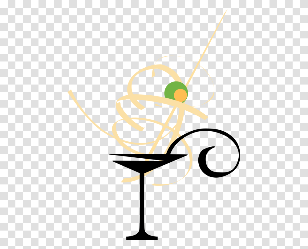 Martini Cocktail Glass Alcoholic Drink, Alphabet Transparent Png