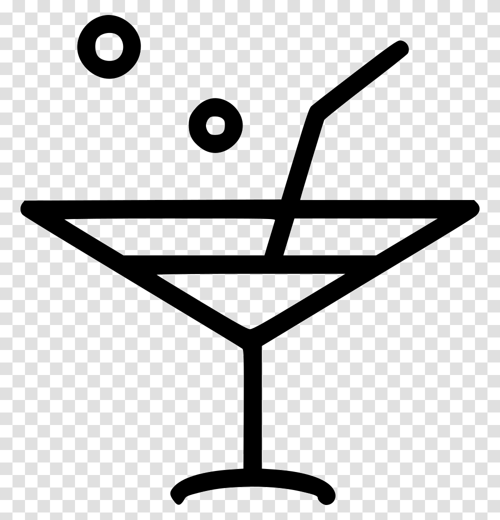 Martini Glass Cocktail Sraw Alcoholic Drink, Beverage, Lamp, Transparent Png