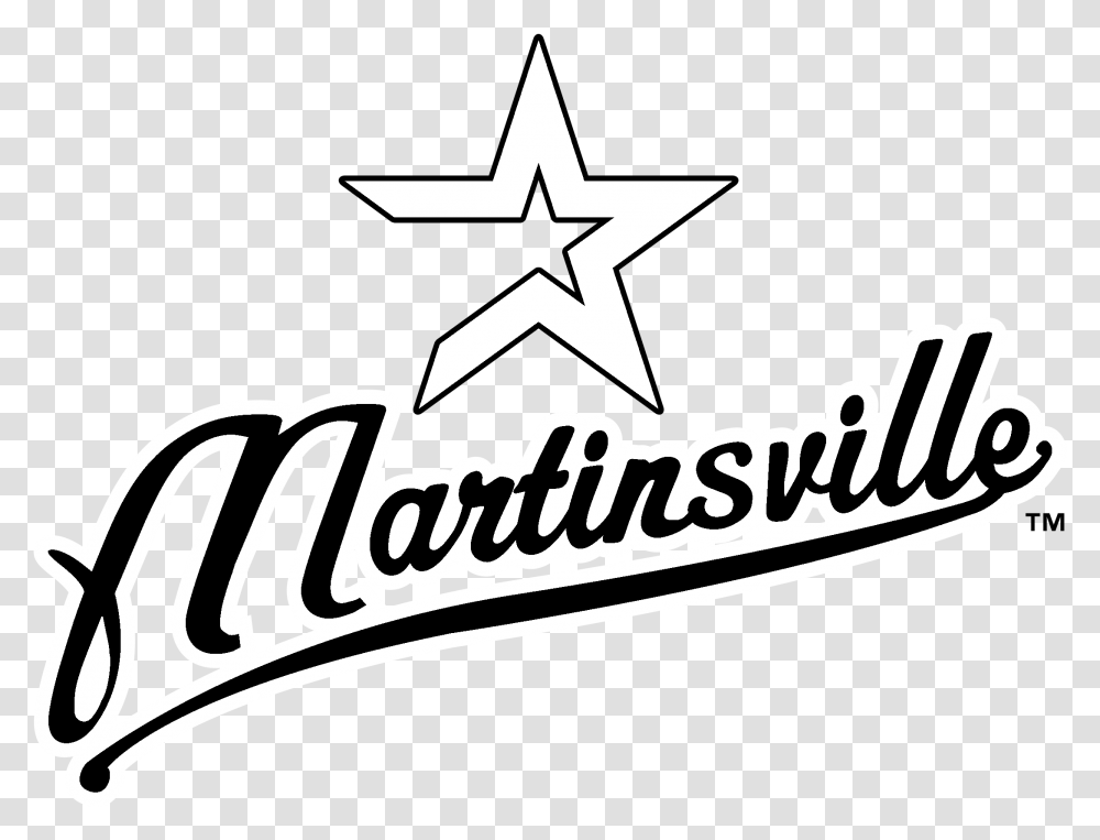 Martinsville Astros Logo Line Art, Symbol, Star Symbol Transparent Png