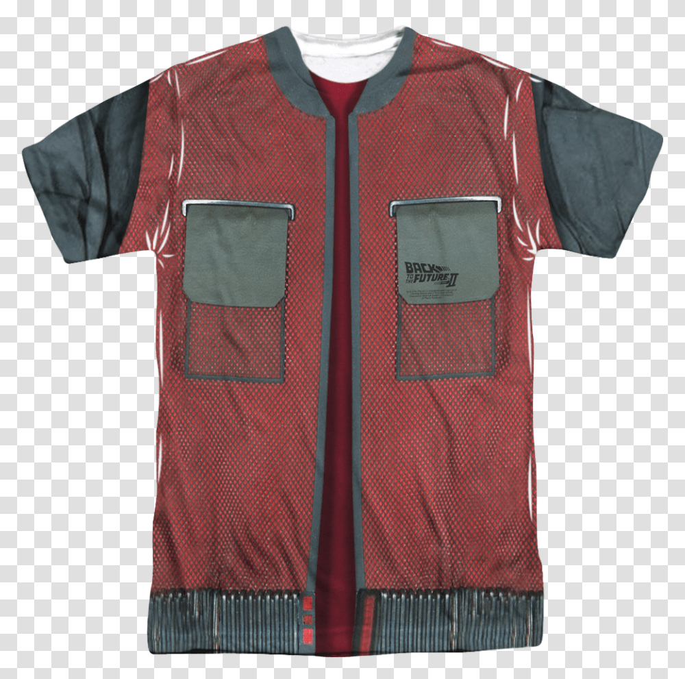 Marty S Jacket Back To The Future 2 Shirt Shirt, Apparel, Jersey Transparent Png