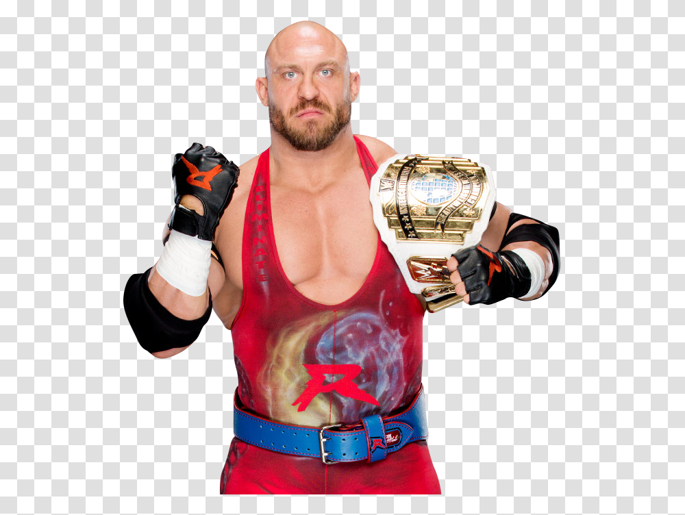 Marty Scurll Wwe Intercontinental Champion Ryback, Person, Human, Boxing, Sport Transparent Png