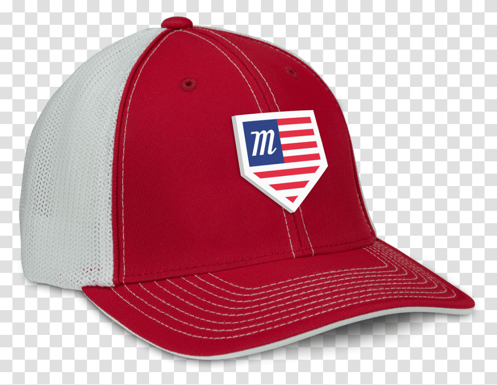 Marucci Usa Home Plate Snapback Hat Baseball Cap, Clothing, Apparel Transparent Png