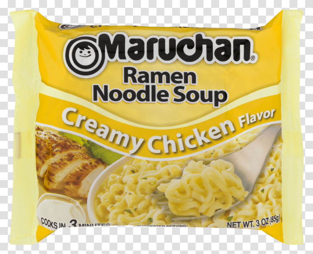 Maruchan Ramen Noodle Soup Creamy Chicken Flavor Maruchan Ramen Creamy Chicken, Pasta, Food, Macaroni, Burger Transparent Png