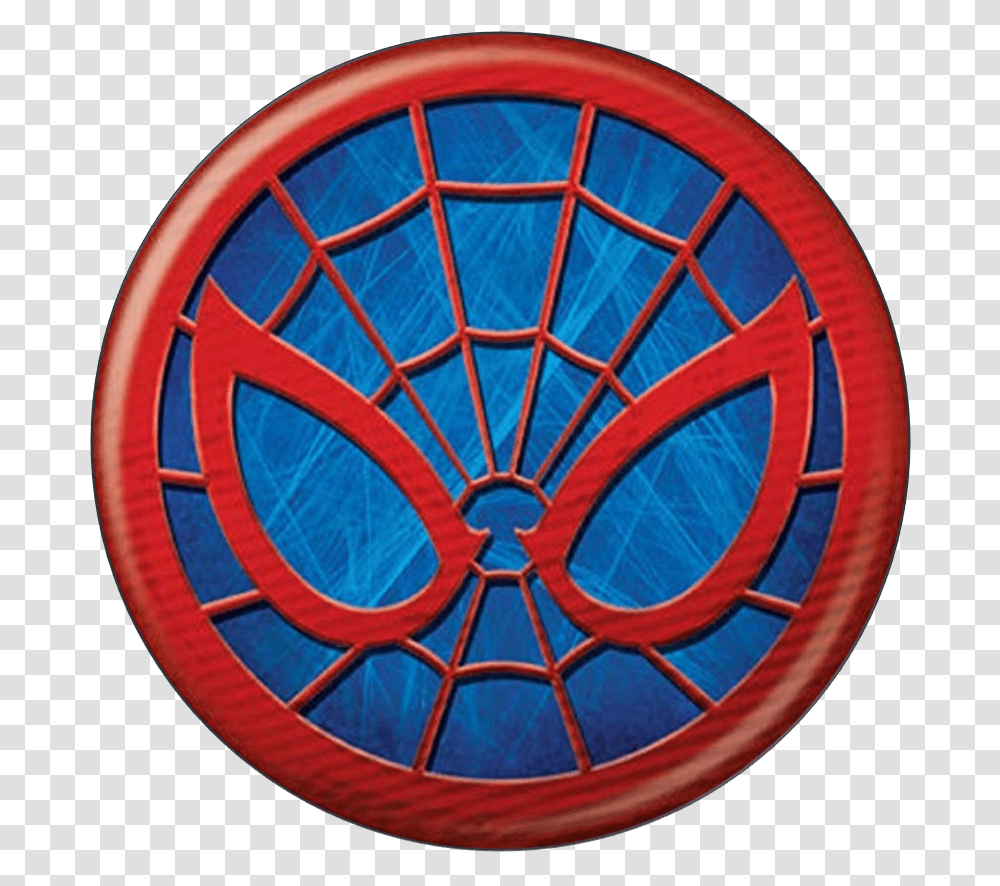 Marvel 2099 In 2019 Checklist Amazing Spider Man 34 & 35 Spiderman In Blue Circle, Logo, Symbol, Trademark, Rug Transparent Png