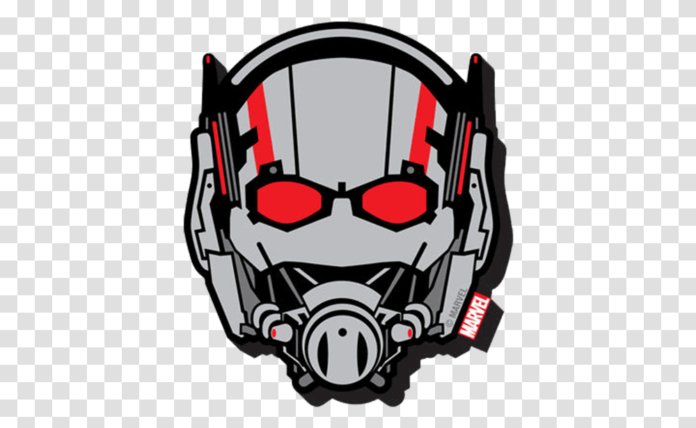 Marvel Ant Man Helmet Ant Man Logo, Stencil, Robot, Apparel Transparent Png