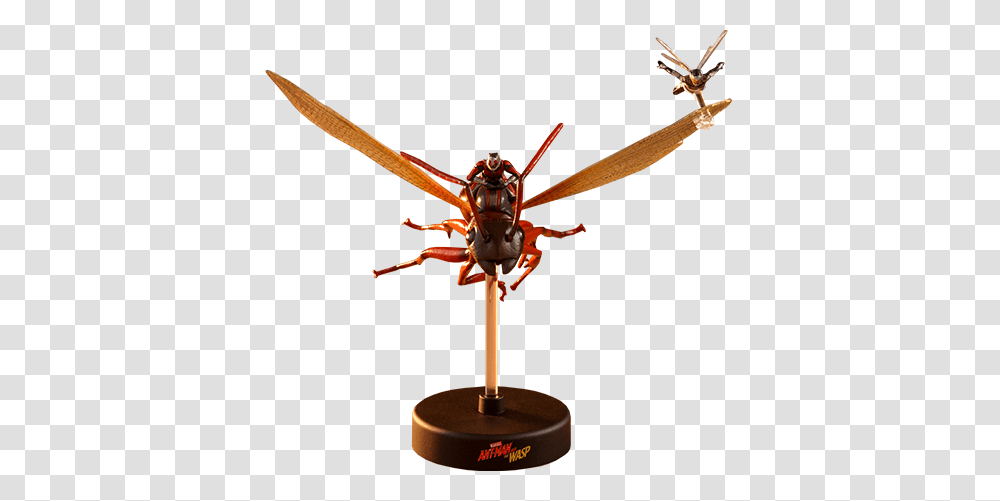 Marvel Ant Man On Flying Ant And The Wasp Diorama, Insect, Invertebrate, Animal, Bee Transparent Png