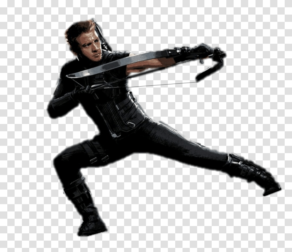 Marvel Avengers Alliance Clint Barton Black Widow Clip Art, Person, Weapon, Ninja Transparent Png