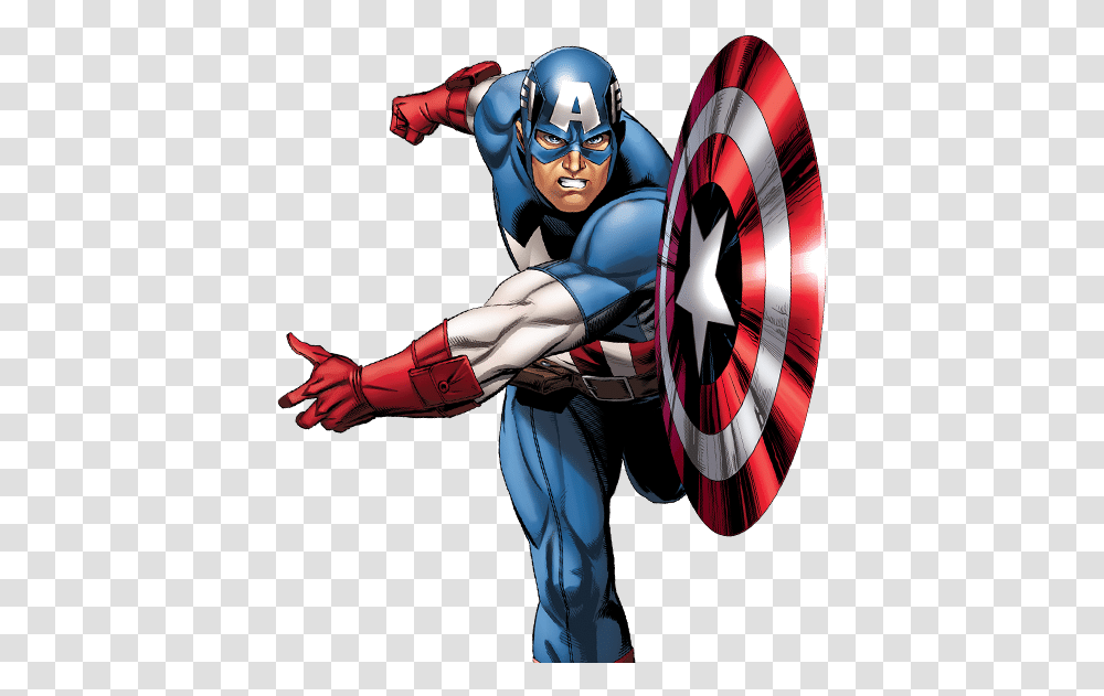 Marvel Avengers Captain America Captain America Comic, Person, Human, Helmet Transparent Png