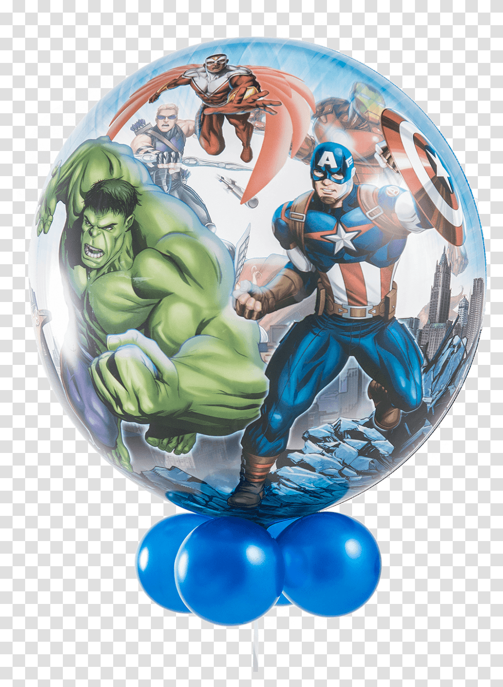 Marvel Avengers Hulk With Balloon Collar Captain America, Person, Sphere, Outer Space, Astronomy Transparent Png