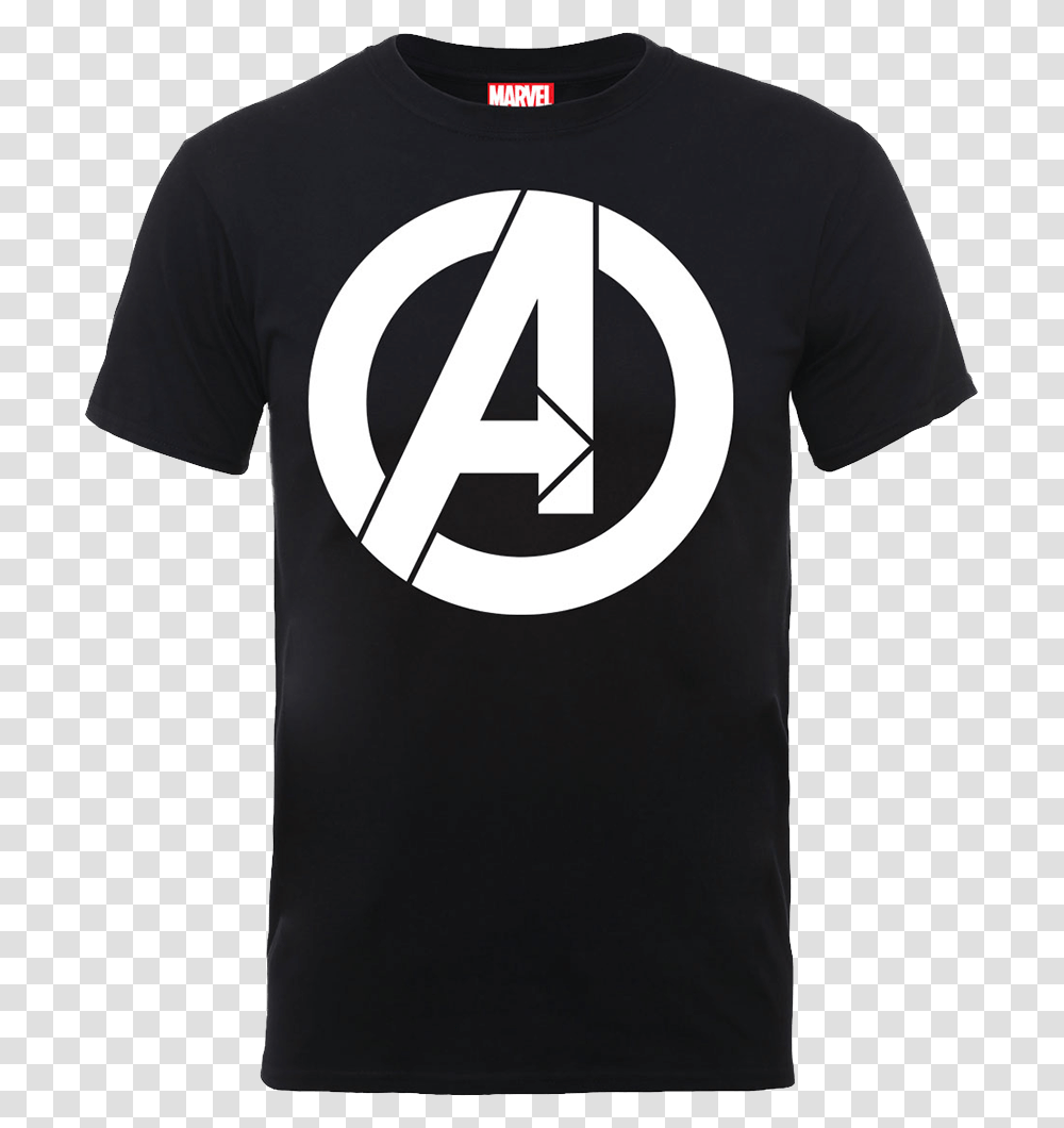 Marvel Avengers Simple Logo T Shirt Avengers Logo Clipart, Apparel, T-Shirt Transparent Png