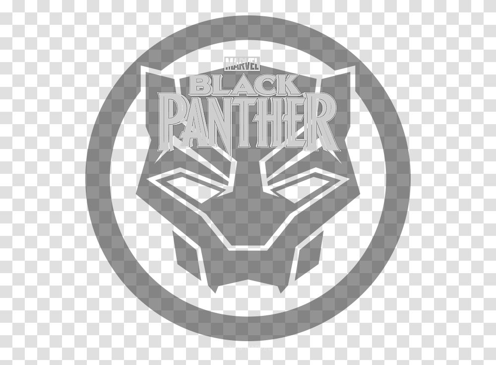 Marvel Black Panther Logo Superhero Black Panther Symbol, Hand, Text, Emblem, Grenade Transparent Png