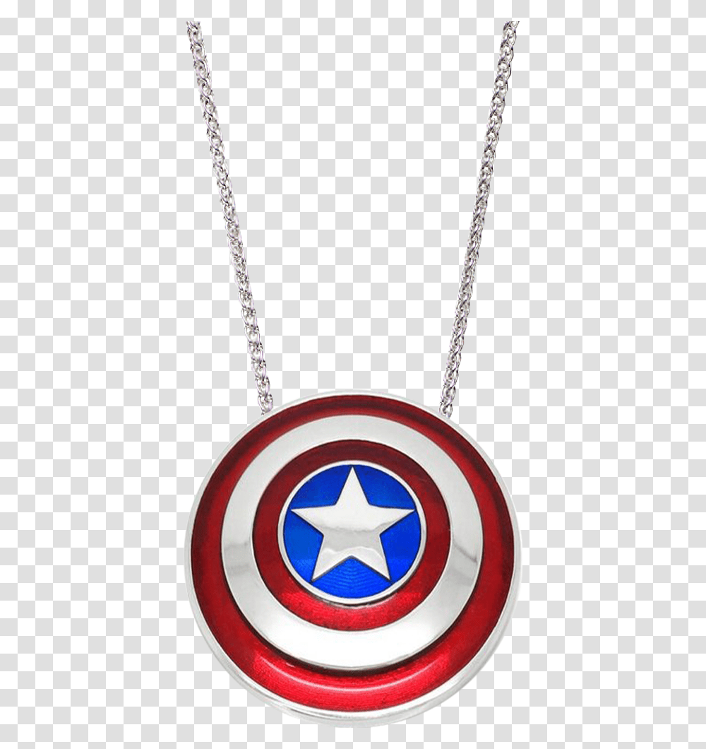 Marvel Captain America Shield Necklace, Gong, Musical Instrument, Rug Transparent Png