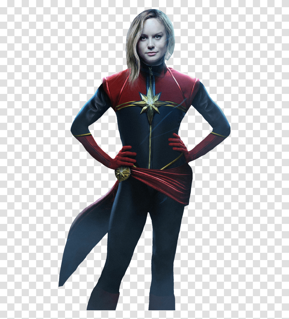 Marvel Captain Marvel, Costume, Person, Cape Transparent Png