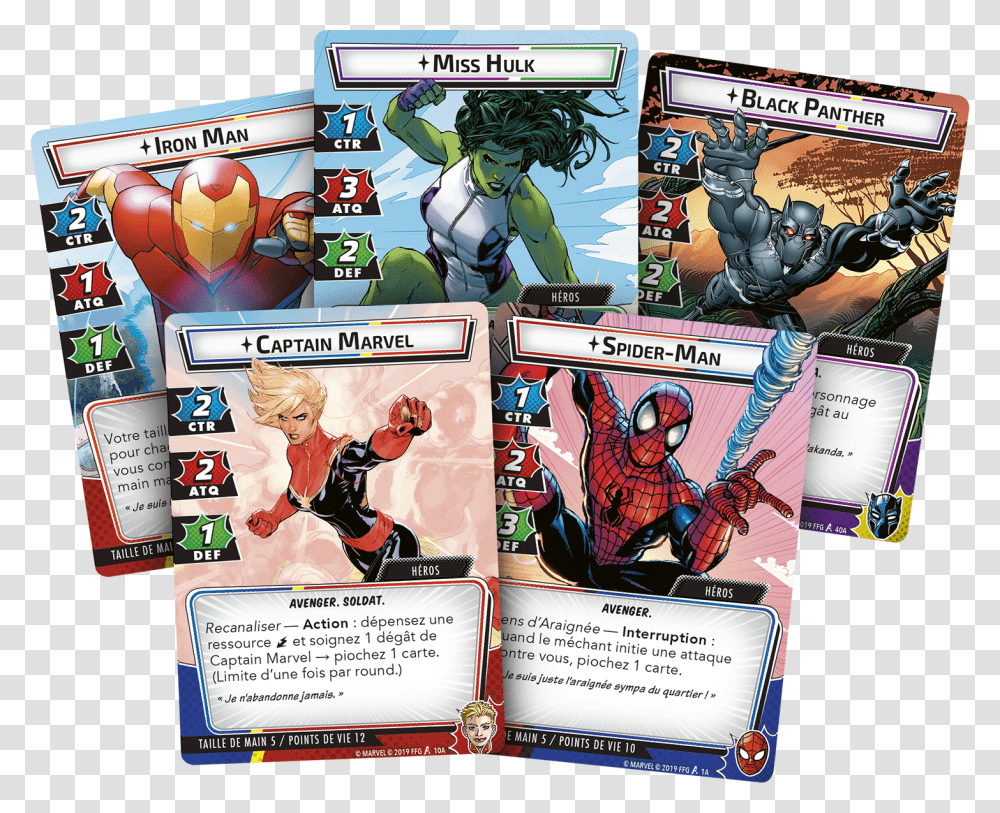 Marvel Champions Card Game, Person, Human, Flyer, Poster Transparent Png