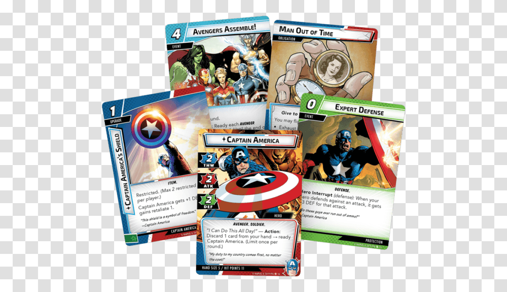 Marvel Champions Card Game, Poster, Advertisement, Flyer, Paper Transparent Png
